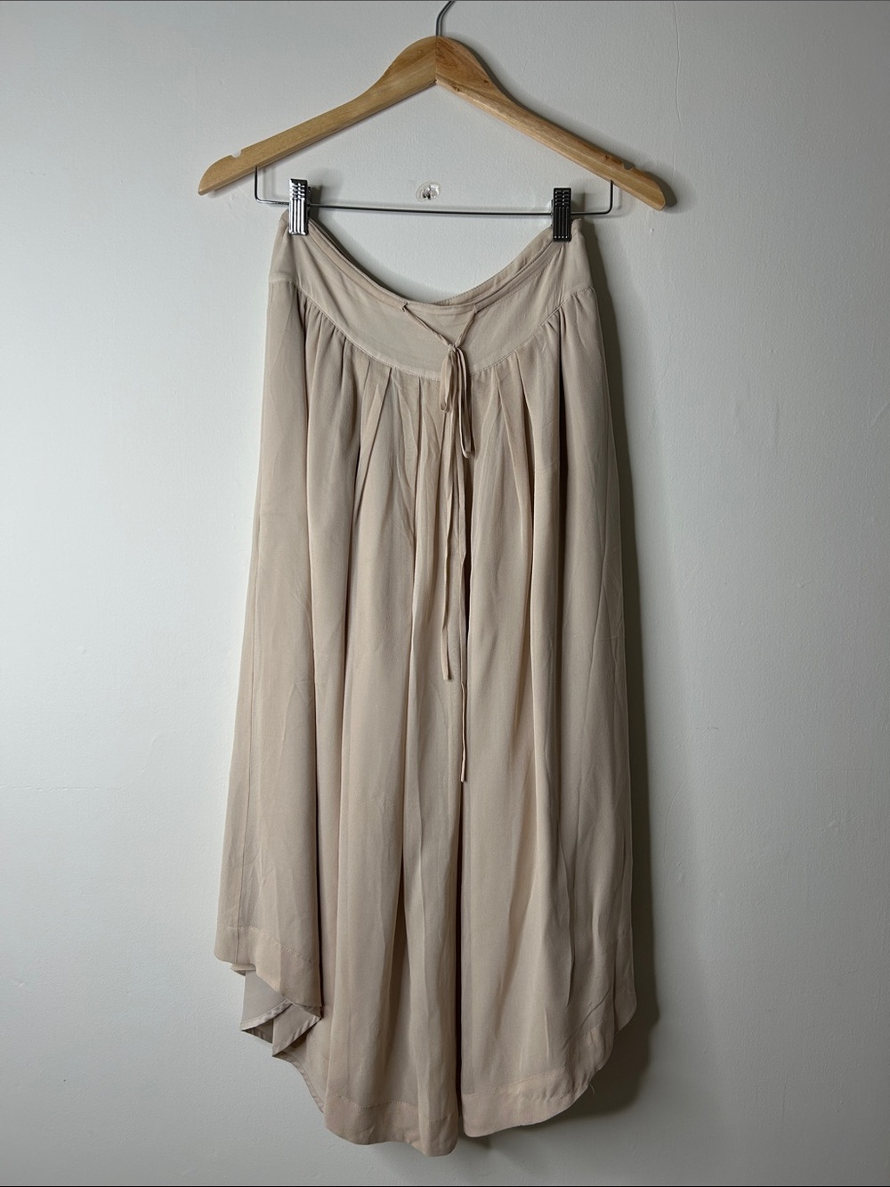 Club Monaco Flowy Silk Maxi Skirt